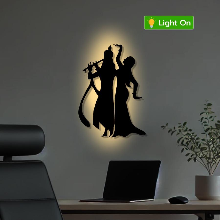 Divine Radha Krishna Wall Art | Sacred Couple Decor