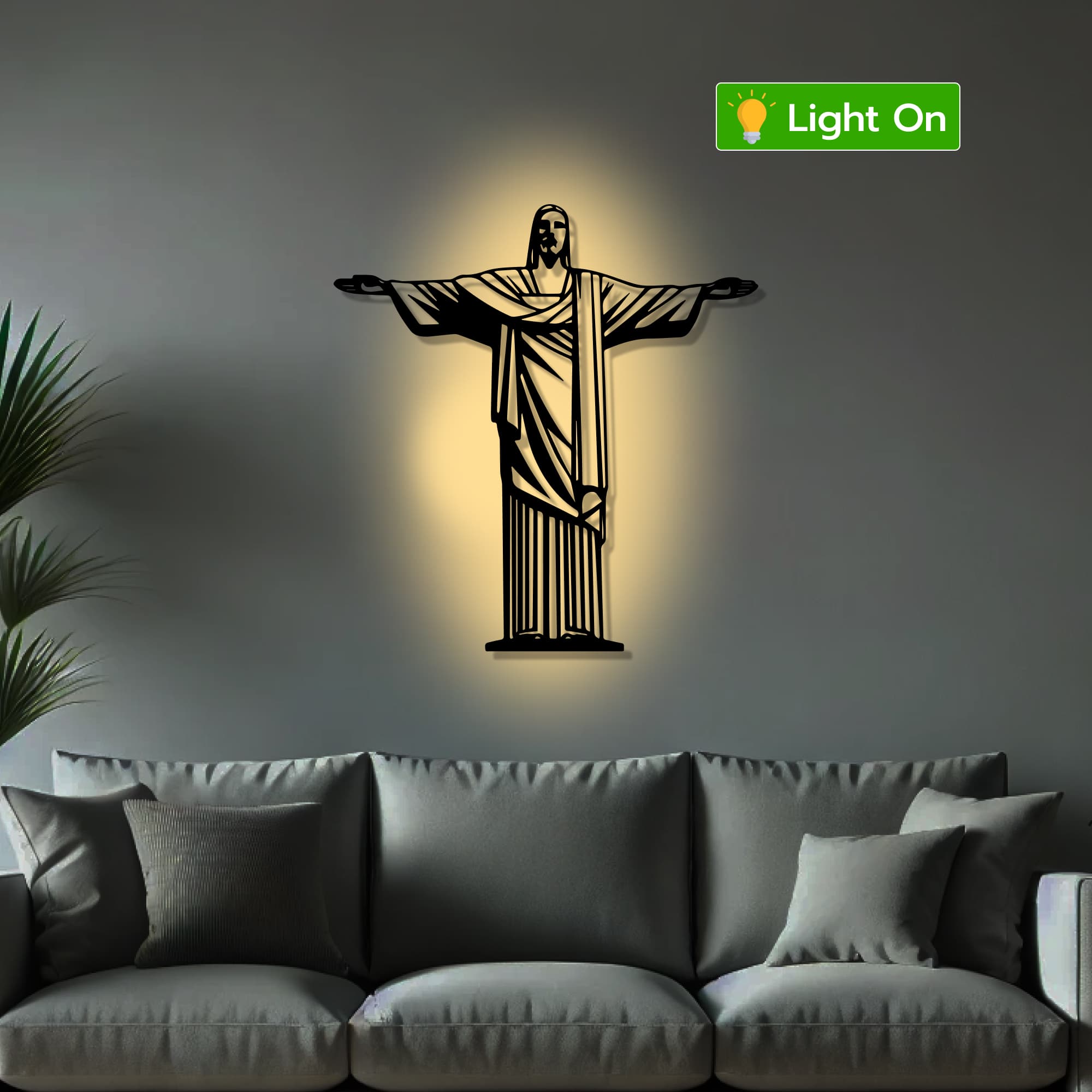Jesus Metal Wall Art | Inspirational Faith Art