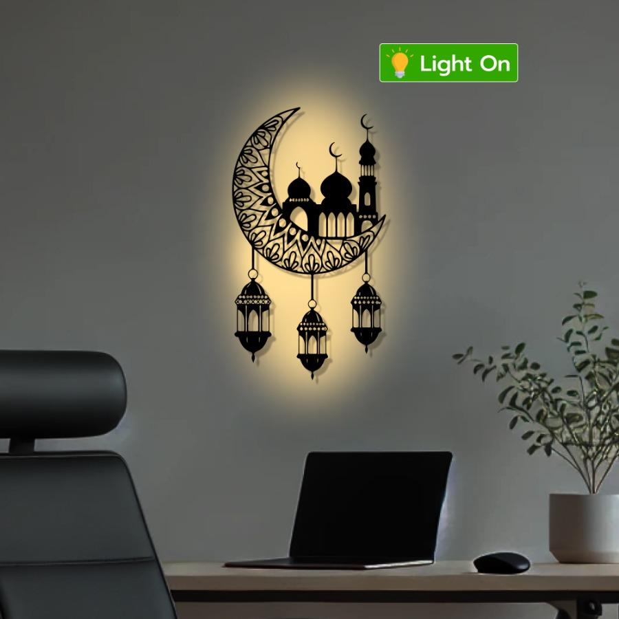 Mosque Metal Wall Art | Symbol of Faith and Peace Decor