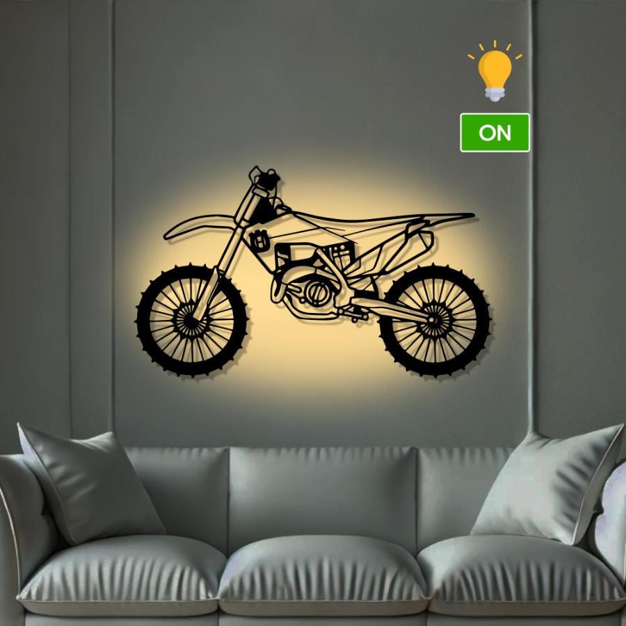 2021 FX450 Metal Motorcycle Wall Art
