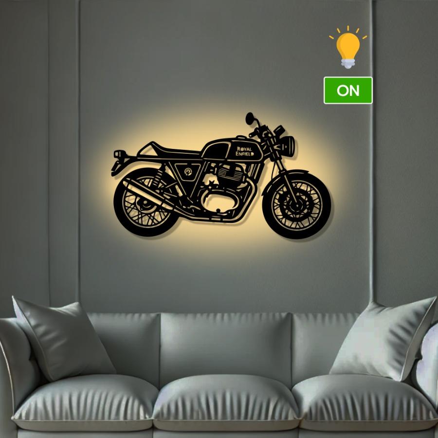 Royal Enfield GT 650 Metal Wall Art