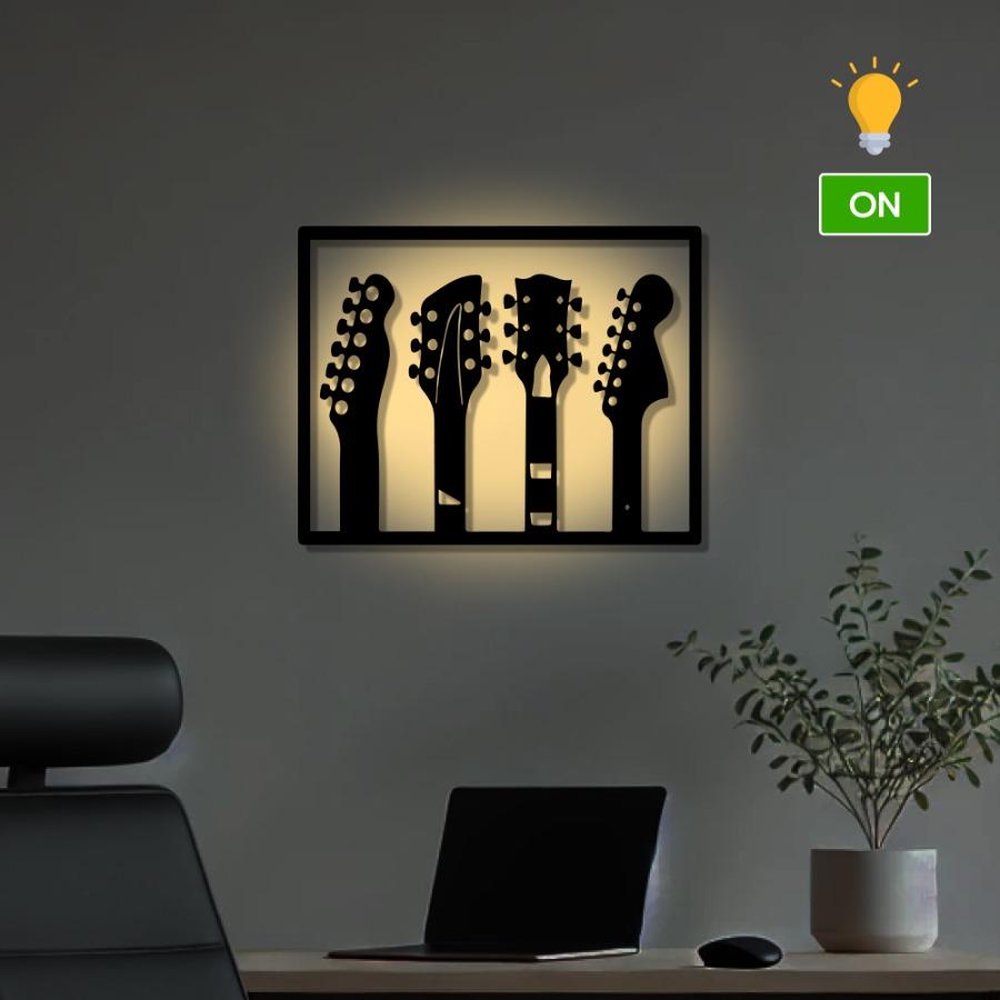 Guitar Metal Wall Art - Wall Decoration | Wall Hanging