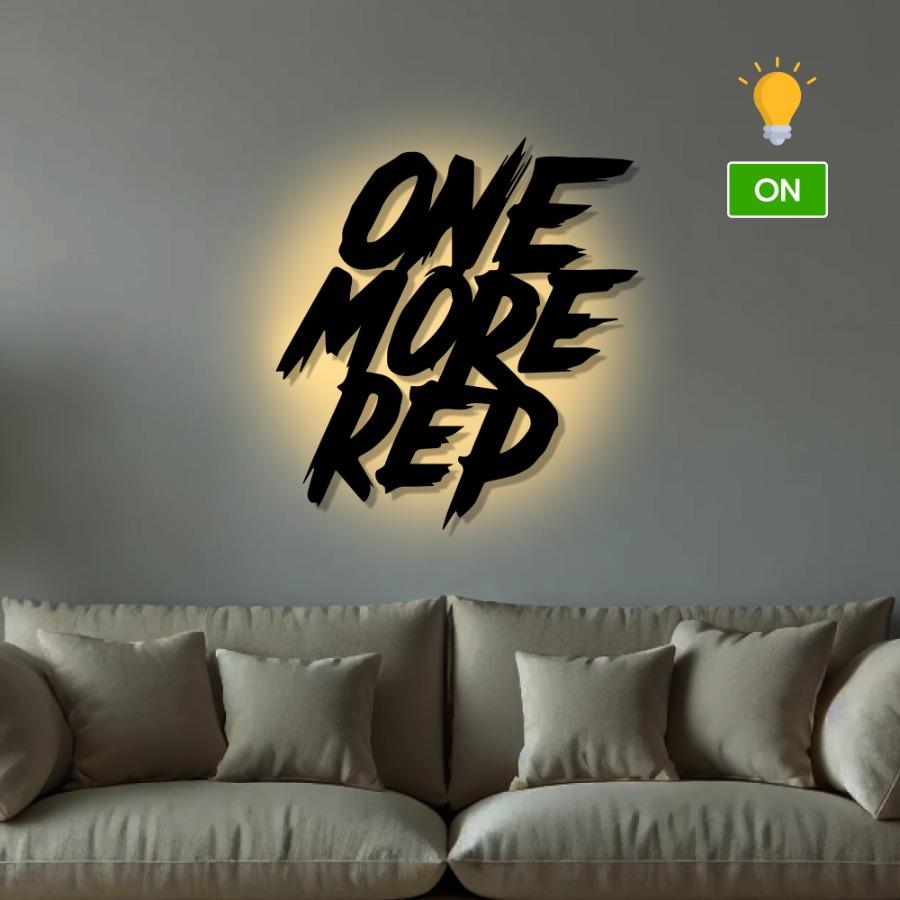 One More Rep - Fitness Quote | Metal Wall Art | Motivational Gym Decor