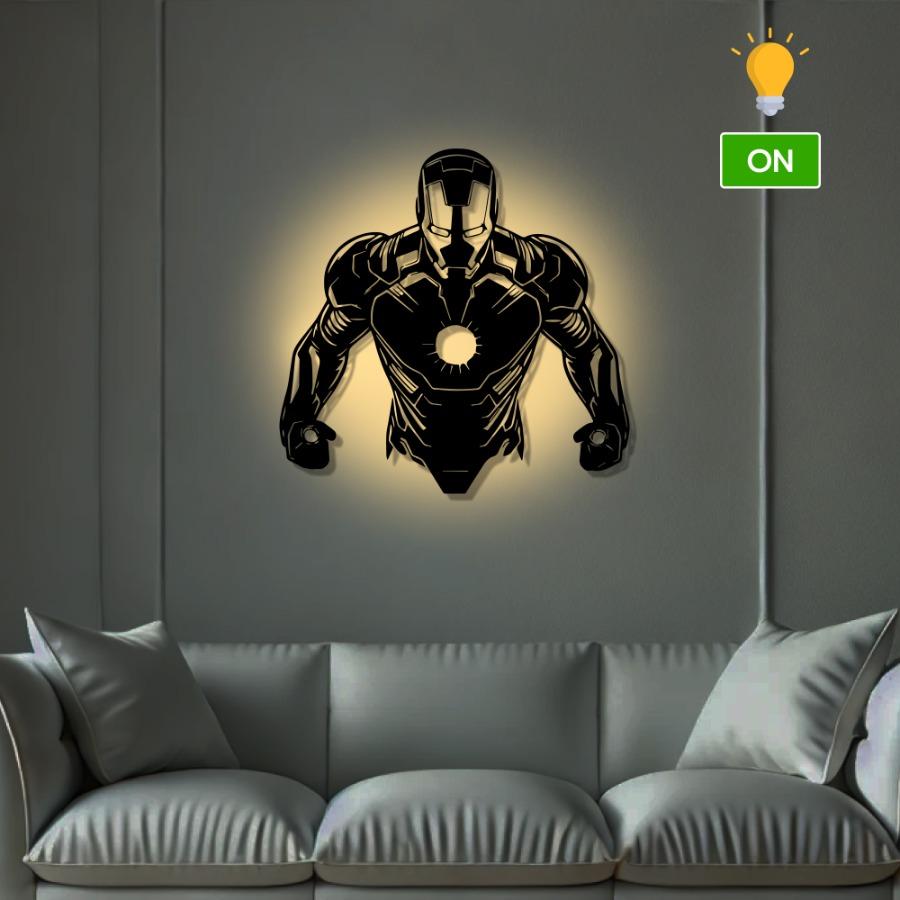 Iron Man Metal Wall Art | Marvel Superhero Decor