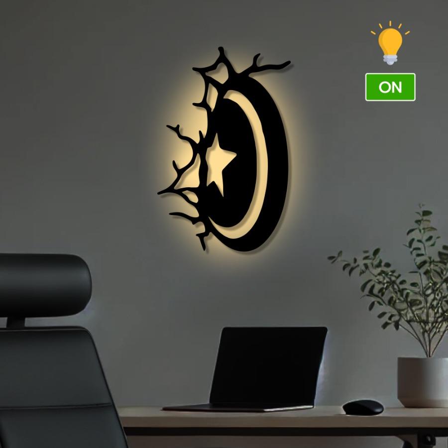 Warrior Shield Metal Wall Art - Laser Cut 3D Matte Black Finish