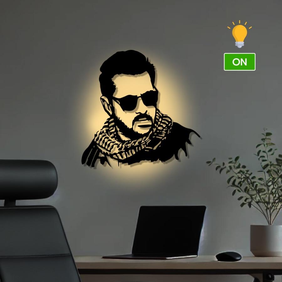 Salman Khan Metal Wall Art | Fan Collection Decor