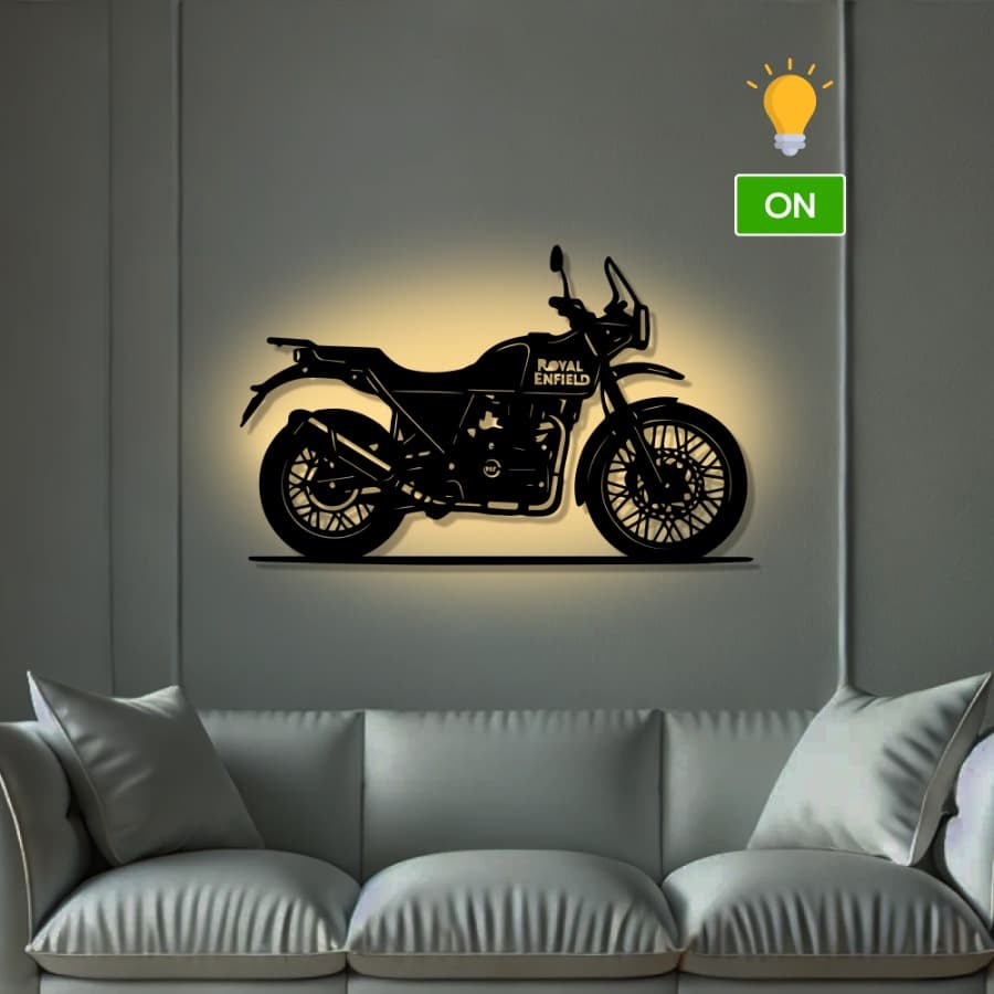 Royal Enfield Himalayan 411 Metal Wall Art