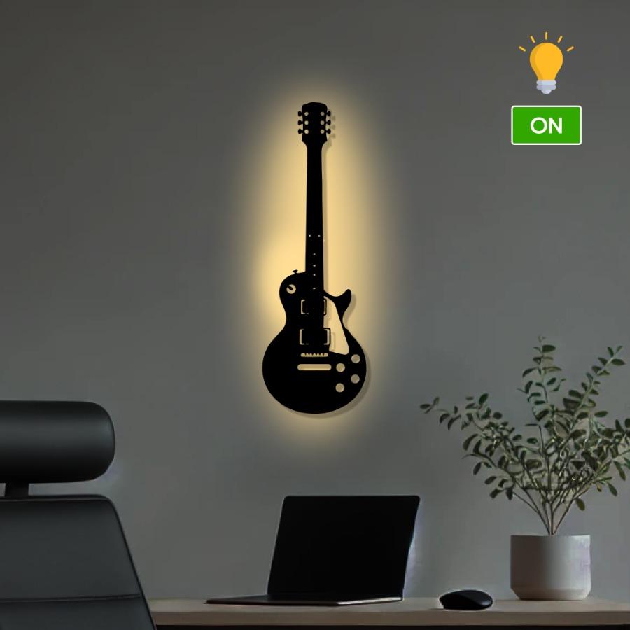Guitar Metal Decor | Wall Hanging Art