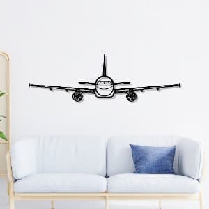 Airbus A320 Front Metal - Aircraft Wall Art thumbnail 2