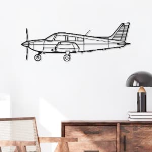 Archer LX Metal Airplane Wall Art - Aircraft Wall Decor