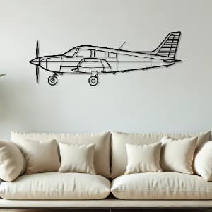 Archer LX Metal Airplane Wall Art - Aircraft Wall Decor thumbnail 2