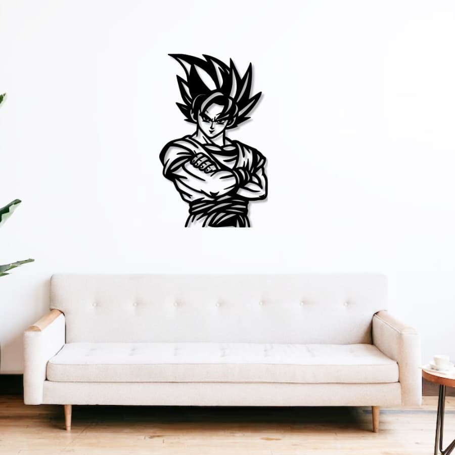 Goku Dragon Ball Metal Wall Art - Hanging Decor