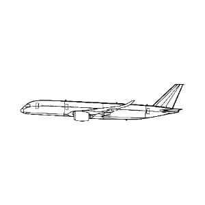 A350 Aircraft Metal Wall Art - Wall Hanging Decor thumbnail 2