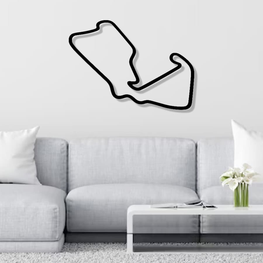 British Grand Prix - Silverstone Circuit | Metal Wall Art