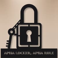 Apna Locker Padlock Metal Wall Art thumbnail 4