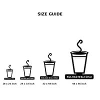 Kulhad Wali Chai Metal Wall Art thumbnail 5