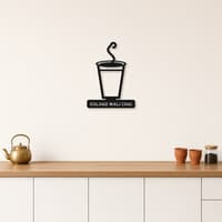 Kulhad Wali Chai Metal Wall Art