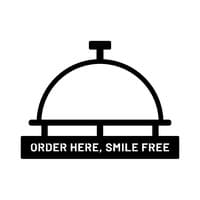 Order Here Smile Free Counter Bell Metal Wall Art thumbnail 2