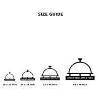 Order Here Smile Free Counter Bell Metal Wall Art thumbnail 5