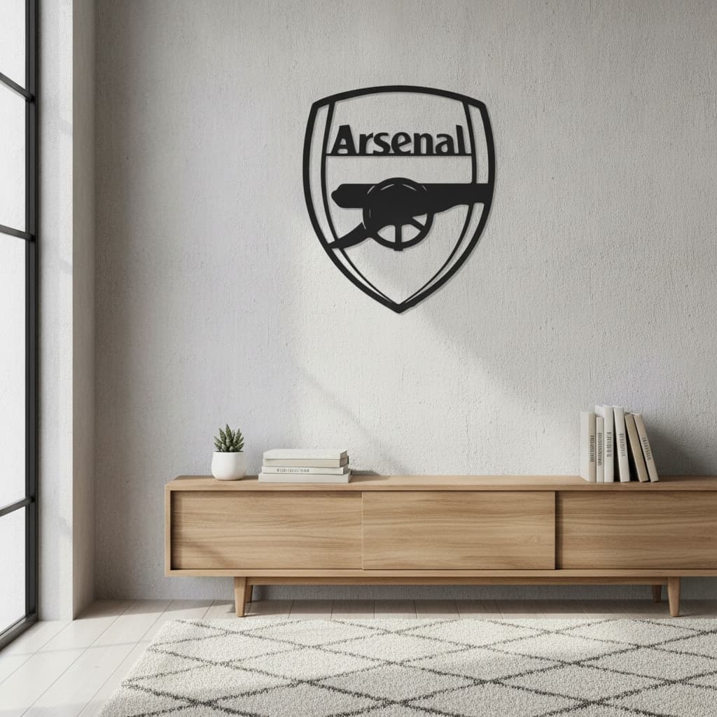 Arsenal Logo Metal Wall Decor – Premium Indoor Art by The India Decor thumbnail 5
