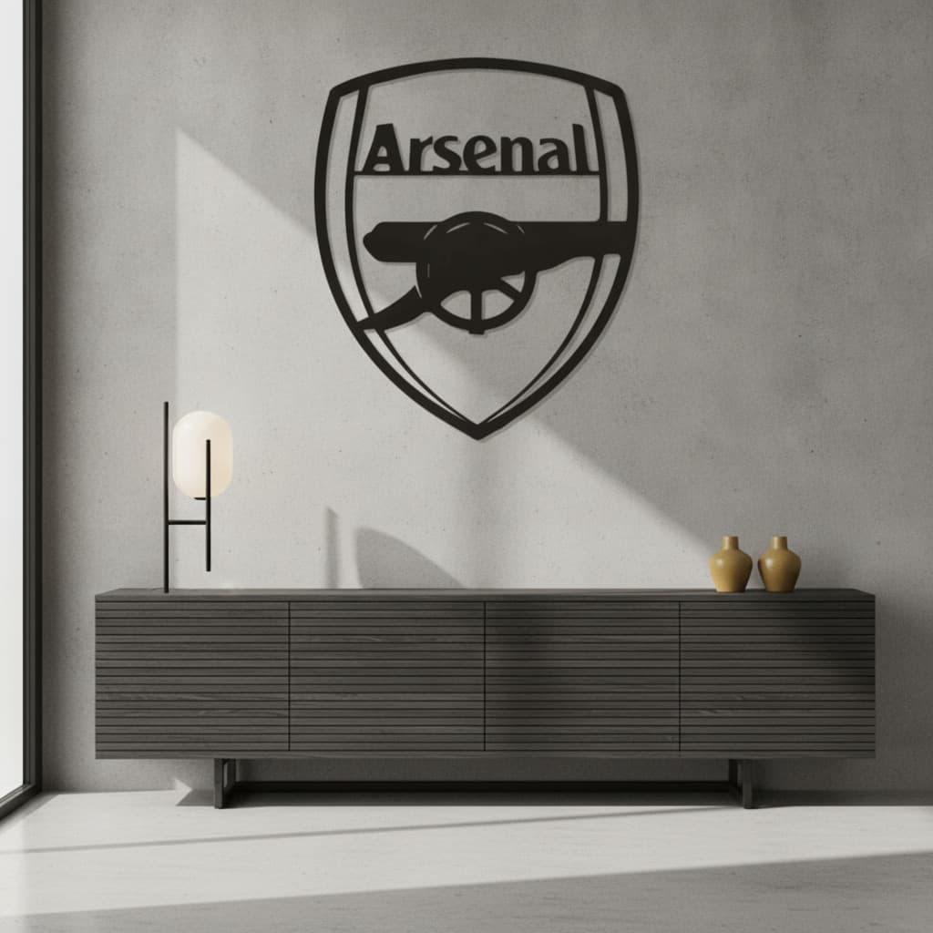 Arsenal Logo Metal Wall Decor – Premium Indoor Art by The India Decor thumbnail 2