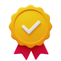 Quality guarantee badge