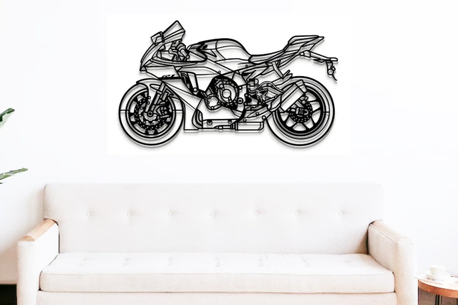Bike Wall Art: Motorcycle Metal Decor for Rider Homes
