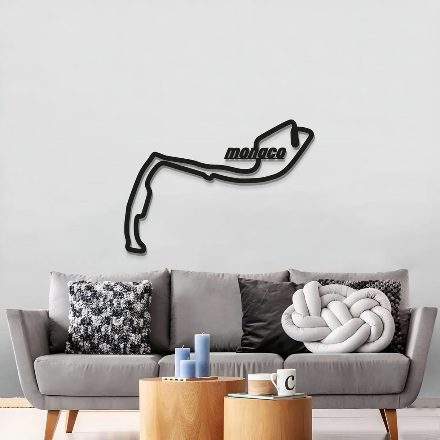Motorsport Wall Art: F1 Circuit and Rally Car Metal Decor