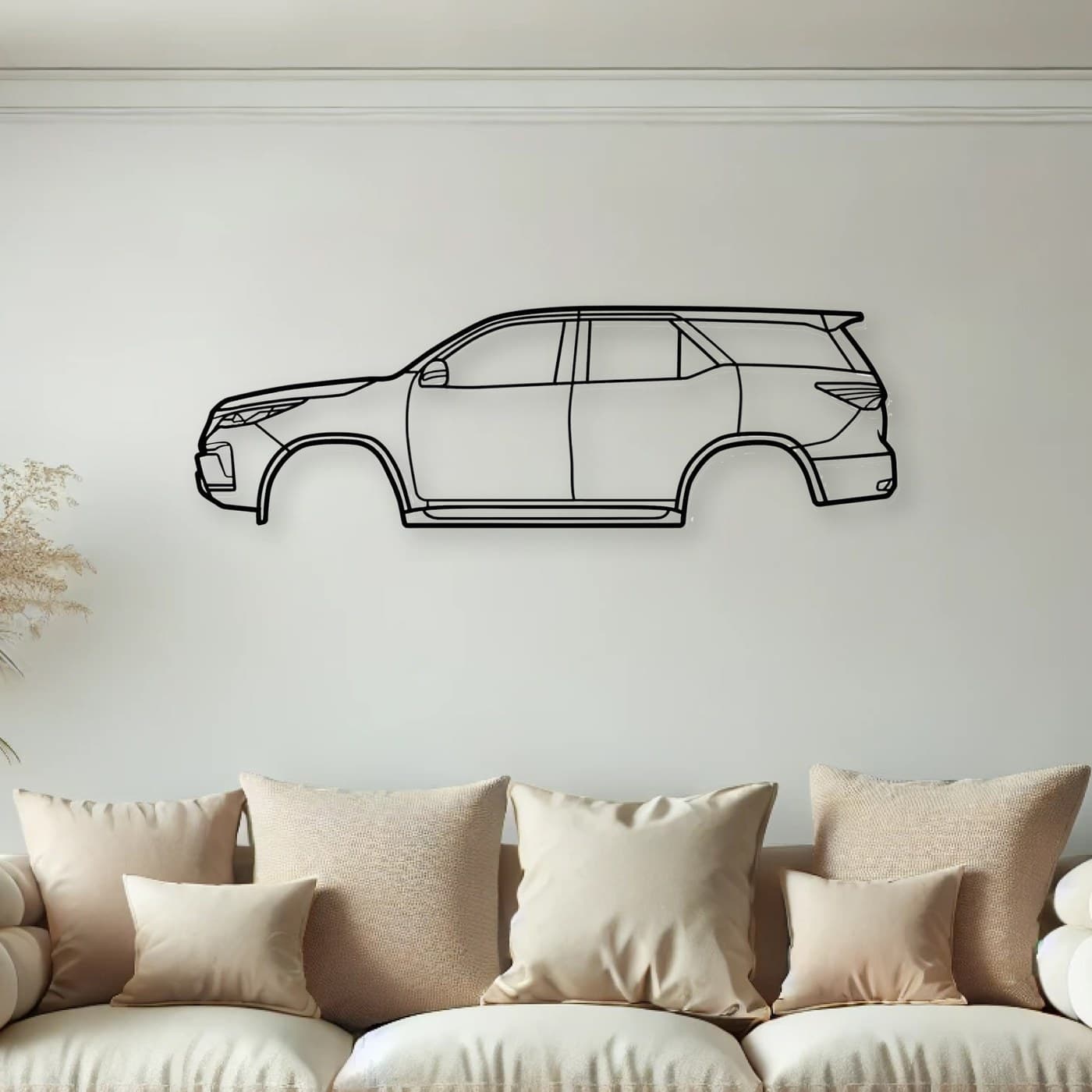 SUV Wall Art: Fortuner, Defender and G-Wagon Metal Decor
