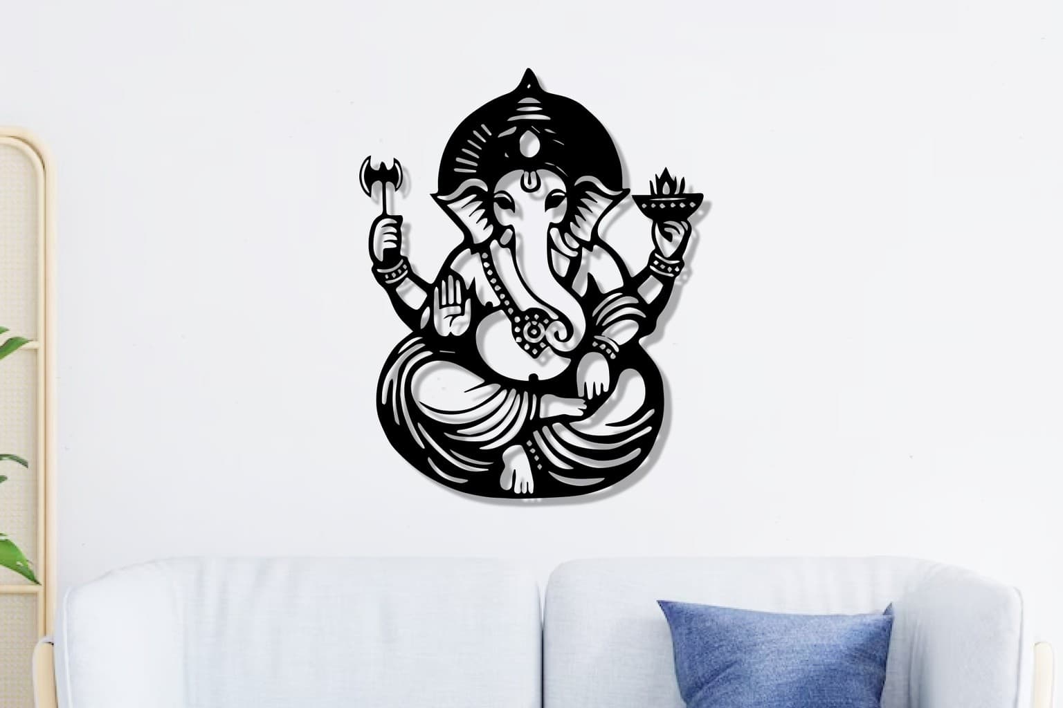 Ganesha Wall Art: Laser-Cut Metal Ganpati Decor for Every Home