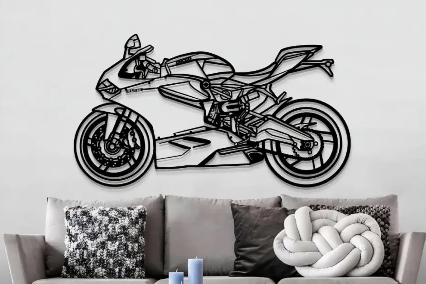 Sportbike Wall Art: R1, Panigale, S1000RR and Hayabusa Metal Decor