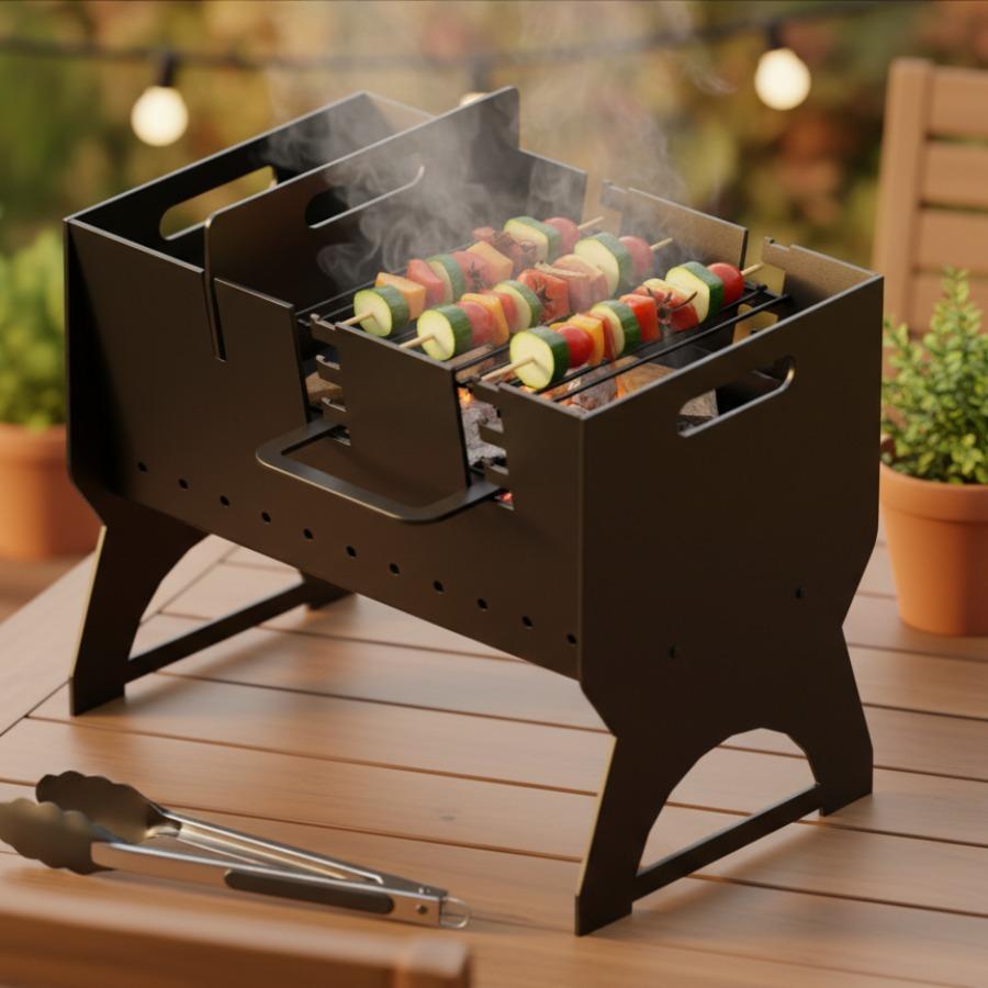 ForgeBox Collapsible Fire Pit - Precision Crafted